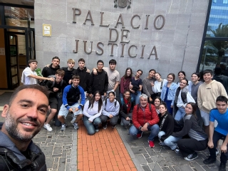 Los participantes de esta jornada de Educar en Justicia